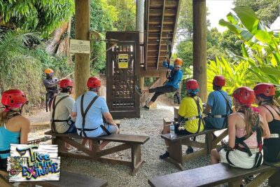 Tree Limin' Extreme Zipline - Check-in at 7406 Estate St. Peter: gear up and get your bearings