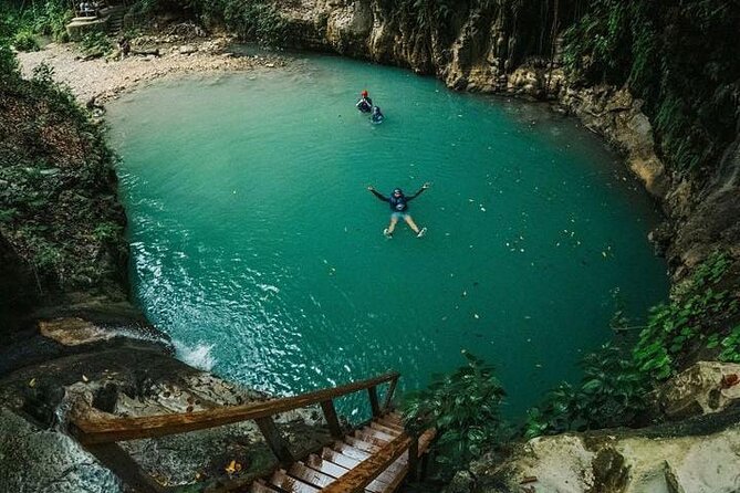Triple Adventure Zipline Waterfalls & Buggy - Damajagua Waterfalls: Stone Slides, Jumps, and Real Cooling Water