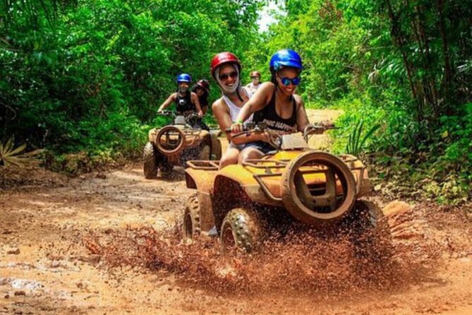 Tulum ATV Tour – Ruins, Cenote, Zipline All-Inclusive Combo - The theme park switch: where ATV, cenote, and zipline take over