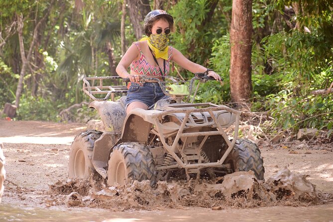 Tulum Extreme Mayan Adventure with ATV, Zipline and Cenote - Underground Cenote Swim and Snorkel: The Cool-Down Moment
