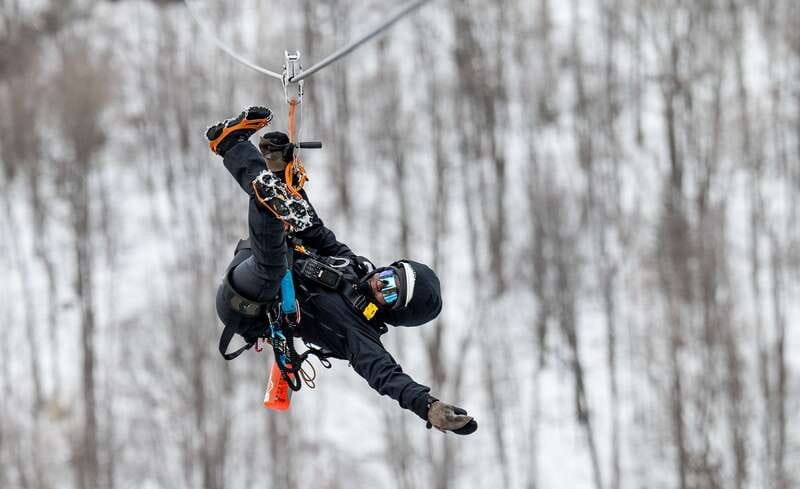 Tyroparc: Via Ferrata Guided Tour and Zipline Combo Ticket - Zipline choice: 2 mega lines for 1.5 km or 4 for 2.6 km