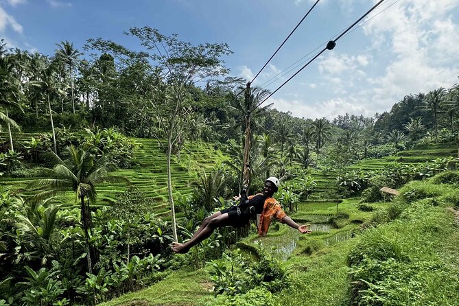 Ubud: ATV Rafting + Zipline, Swing, Sky Bike in Bali Rice Terrace - ATV quad biking in the jungle tracks: 1.5 hours that gets muddy fast