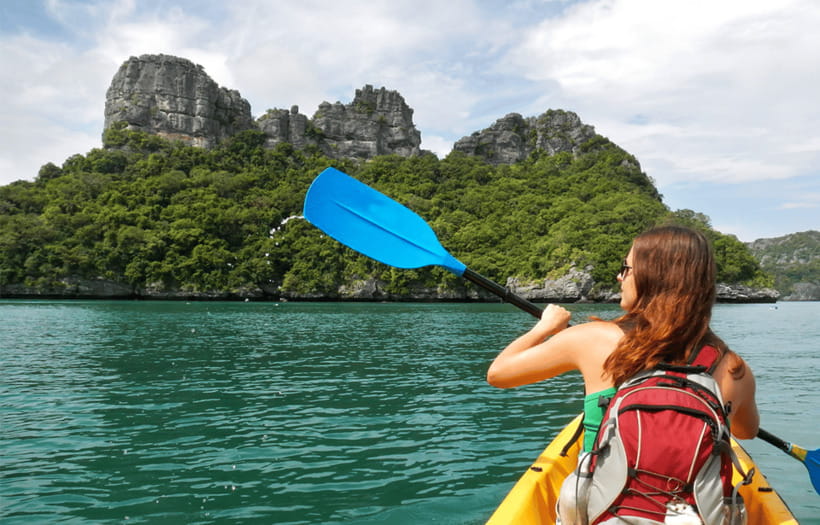 Vang Vieng: Zipline, Cave Tube, Trek, Kayak and Blue Lagoon - Zipline jungle jump: safety training, then flight