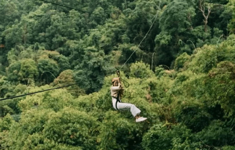 Vang vieng:Zipline,Rafting,2 Cave Hikes,Kayaking,Lagoon 3 - Blue Lagoon 3: cooling off in a crowded-famous stop