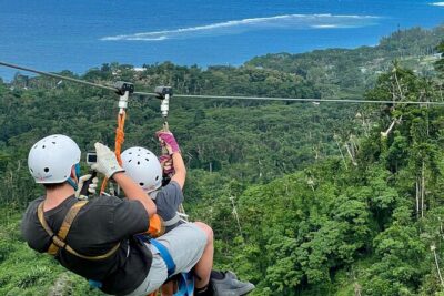 Vanuatu Jungle Zipline - Self Drive Option - The zipline course: equipment, safety, and what each segment feels like