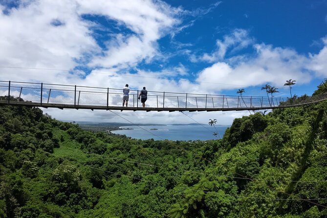 Vanuatu Jungle Zipline - Self Drive Option - Summit Tropical Gardens: Balinese-inspired calm between thrill stops