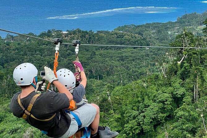 Vanuatu Jungle Zipline - Self Drive Option - The zipline course: equipment, safety, and what each segment feels like