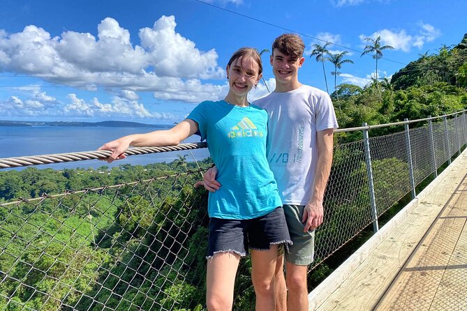 Vanuatu Jungle Zipline, Swing and Skybridge Combo with Transfer - The Canyon Swing: Free-Fall Nerves, Steep Hill Stamina