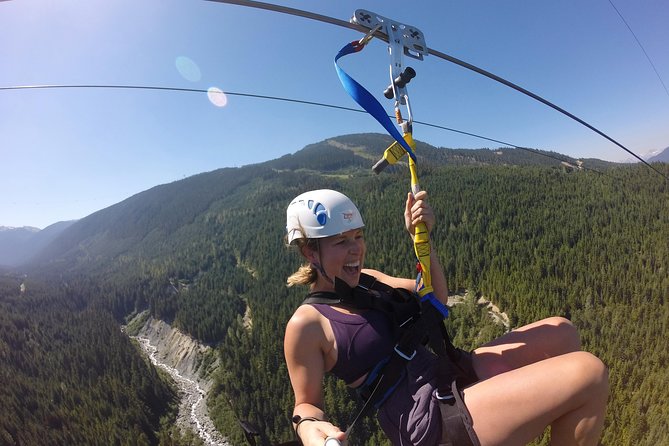 Whistler Sasquatch® Zipline - How the Sasquatch route works: gondola first, then the zip