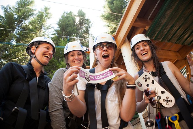 Whistler Sasquatch® Zipline - Blackcomb and Whistler gondola views: the part you’ll actually remember