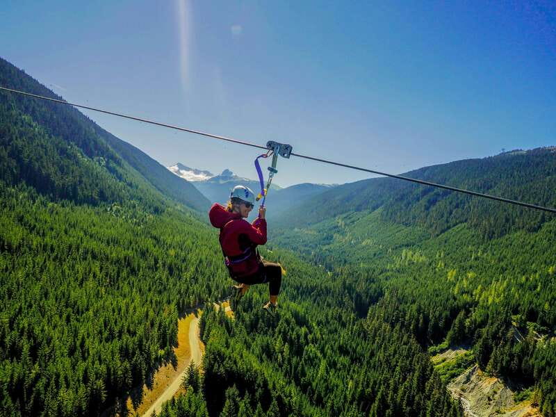 Whistler: The Longest Zipline in North America - Blackcomb Gondola Up: The Calm Before the Wind