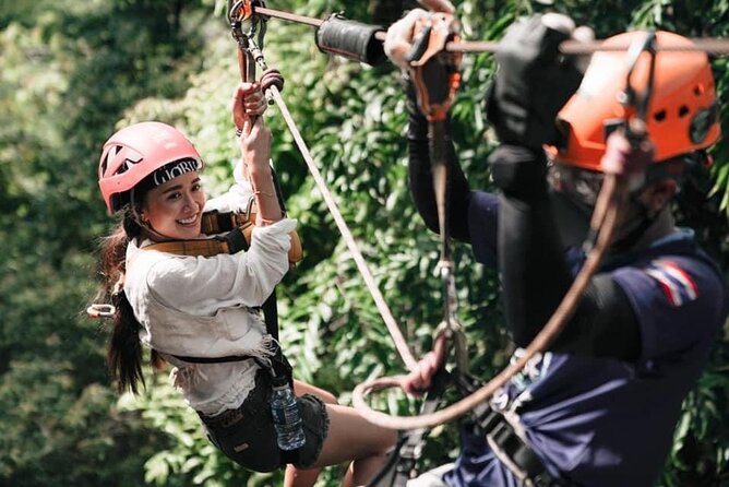 World A+ (Zipline 32 Platforms + Roller + Sky Walk with World Set Menu ) - Safety Routine at Hanuman World: Gear, Instructors, and Confidence