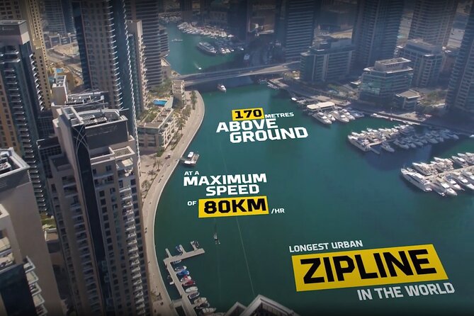 Xline Dubai Marina Zipline Experience With Transfers Option - Transfers option: saving time, but check the true cost
