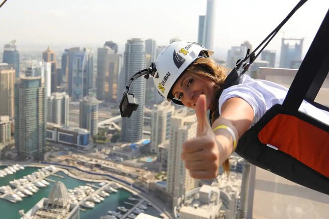 XLine Dubai Marina Zipline Ride with Transfers Options - Key highlights to know before you book