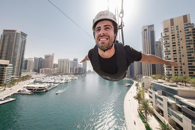XLine Dubai Solo Urban Zipline in Dubai Marina - Your First Steps at Dubai Marina (Where It All Starts)
