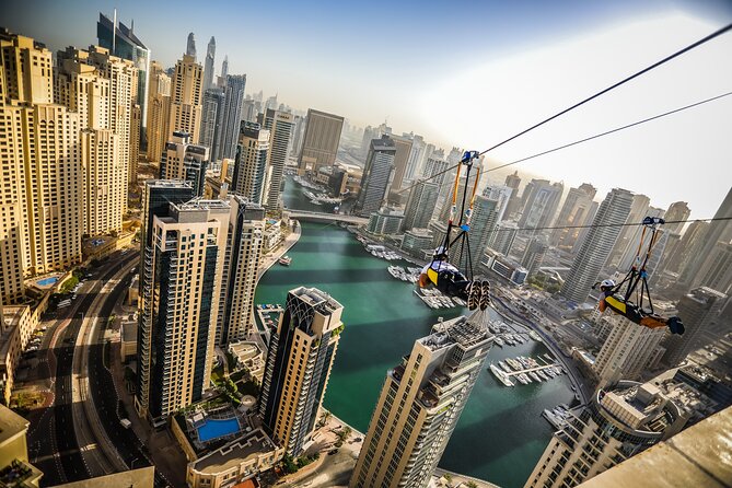 XLine Dubai Solo Urban Zipline in Dubai Marina - Price and Value: Is $303.91 Worth It?