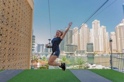 Xline for Urban Zipline Private Experience at Dubai Marina - Getting Oriented at XLine Dubai Marina Mall
