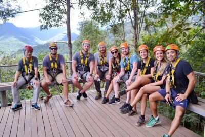 Zipline Adventure at Skyline Jungle Luge Chiang Mai - Climbing 24 platforms and flying 14 ziplines: what the course feels like