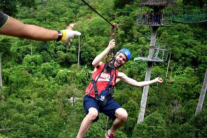 Zipline Adventure in KohSamui 10 Cables with Mountain & Sea Views - Key Points at a Glance