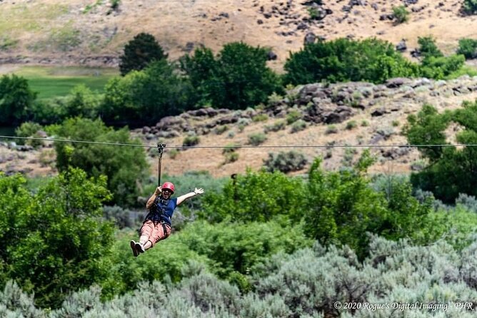 Zipline Adventure in the Snake River Canyon - The Four-Line Course: Why It Feels Like More Than One Ride