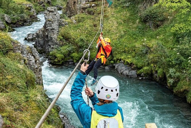 Zipline Adventure Through Glerárgil River Canyon in Akureyri Town - Guide style: funny, friendly, and hands-on