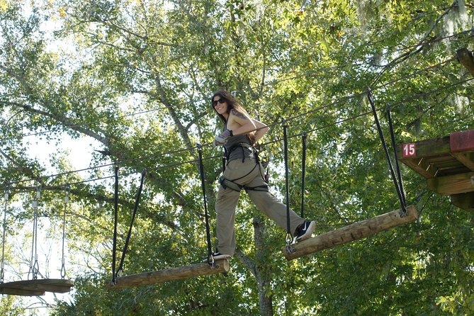 Zipline Adventure through Tuscawilla Park - Height, Harness Confidence, and Why Footwork Matters