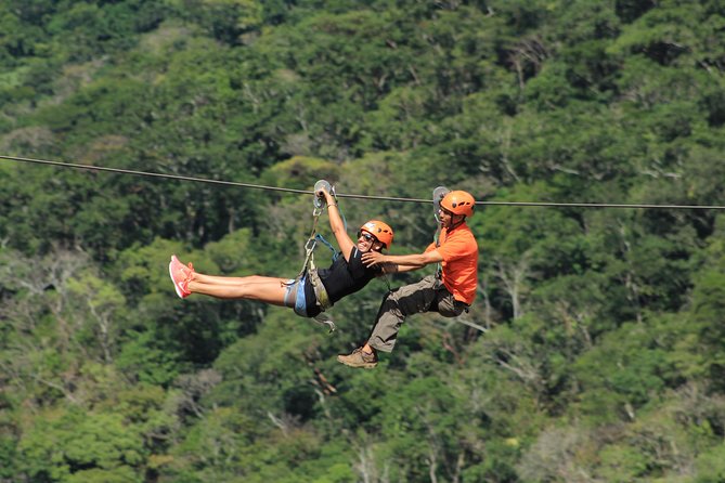 Zipline & ATV Jungle Adventure Combo - Tequila Tasting and Cooling Off at Magical Garden El Nogalito