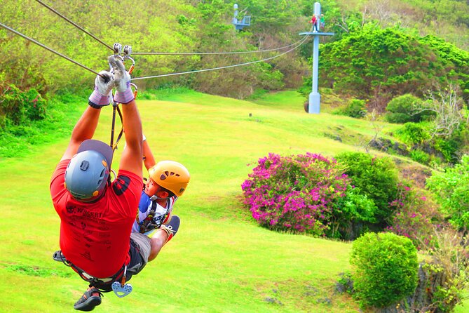 Zipline + Beach Package - Getting There at Tumon Bay: Guam Adventures Beach House