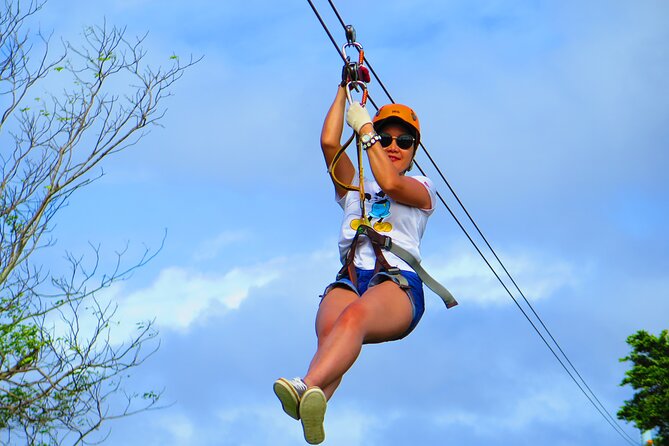 Zipline + Beach Package - Snorkeling in Guam: 1 Hour with Gear Included