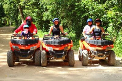 Zipline, Cenote and ATV Adventure with Pickup - ATV time in the jungle: what it feels like and who it fits