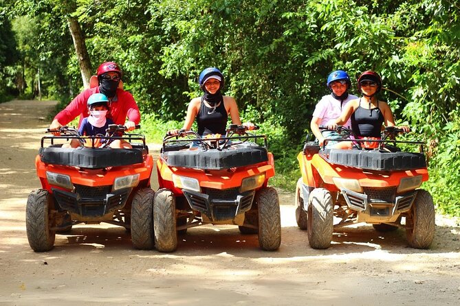 Zipline, Cenote and ATV Adventure with Pickup - ATV time in the jungle: what it feels like and who it fits