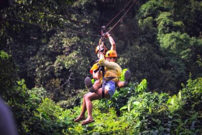 Zipline & Coffee with Waterfall Views in Koh Samui - Jungle Drive and Hidden Camp: What Happens Before You Fly
