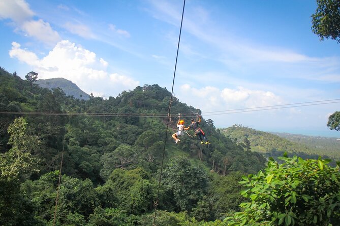 Zipline & Coffee with Waterfall Views in Koh Samui - Rainforest Waterfall Views: How Secret Falls Fits In