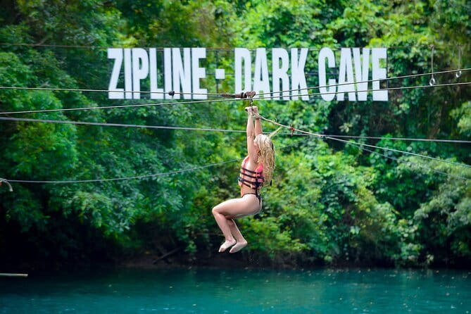 Zipline Dark cave & Paradise cave: Full-day Exploration - Key highlights in plain terms
