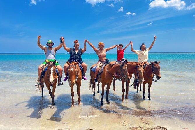 Zipline, Dunn’s River Falls, Bamboo Rafting & Horseback Ride Tour - Key Highlights at a Glance