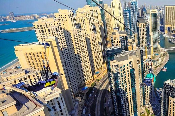 Zipline Experience in Dubai Marina with 1 Way optional Transfers - Photos and video after the flight: what you actually get and why it’s worth it