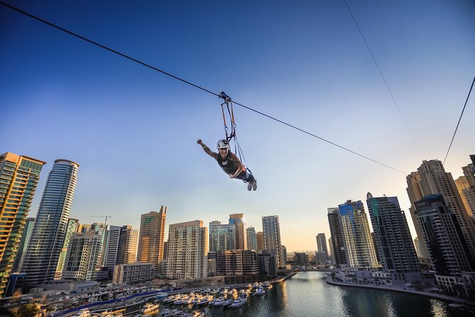 Zipline Experience in Dubai Marina with 1 Way optional Transfers - Price and value: is $228 per person reasonable for Dubai?