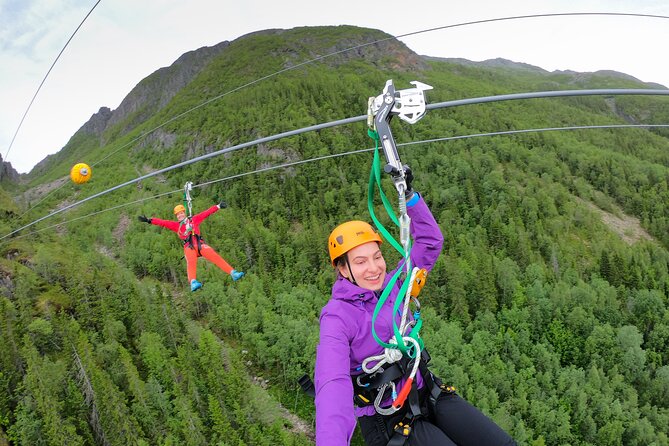 Zipline Experience in Mosjøen - The Sherpa Path steps: where “adrenaline” starts with walking