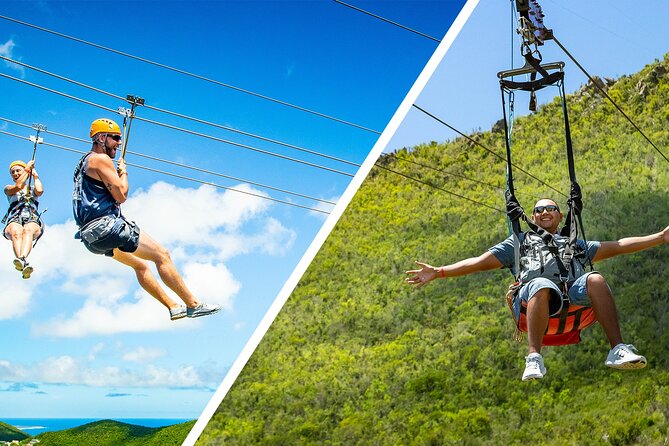 Zipline Experience: Sentry hill Zip & Flying Dutchman St Maartin - Rockland Estate starts your day at the right pace
