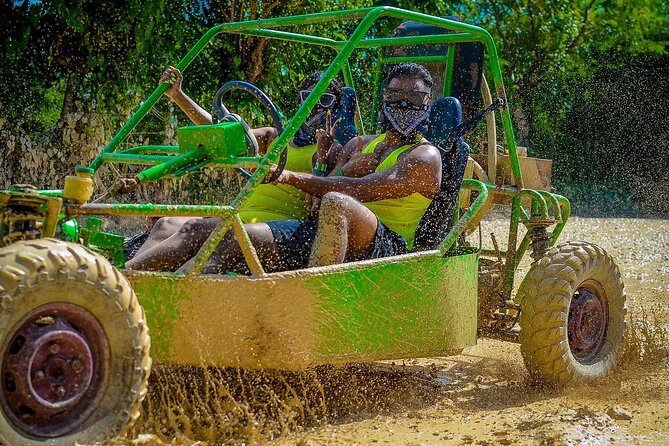 Zipline, Horse, Buggy and Macao Beach, Water Park with Lunch - Horse ride at the ranch: 15 minutes of easy countryside time