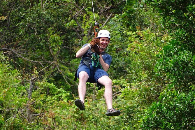 ZipLine, Horseback Riding, Tubing, Hot Springs & Lunch @ Volcano National Park - River tubing in rapids: the part to respect