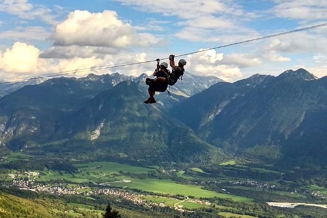 Zipline in Slovenia - The Main Event: The 1,500m Circuit With Real Speed