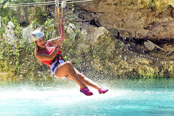 Zipline Mega Splash at Bavaro Adventure Park - Bavaro Adventure Park and the Mega Splash vibe
