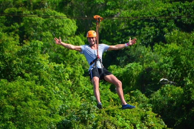 Zipline Mega Splash at Bavaro Adventure Park - The fair warning section: possible disappointments to weigh