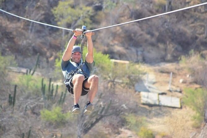 Zipline & Rappel Adventure in Cabo - The Real Workout: Mountain Walking and Heat Considerations