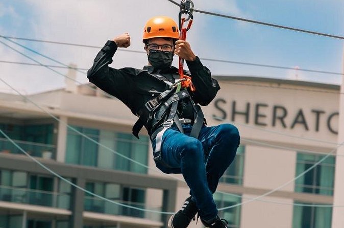 Zipline Sky Bull in Urban Environment in Toroverde urban park San Juan - Price and value: is $50 for a one-hour ride a good deal?