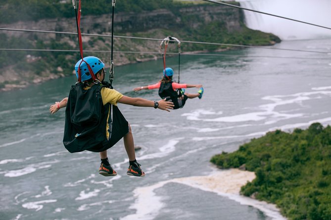 Zipline To The Falls in Niagara Falls, Canada - Photos at Falls Landing and the Observation Deck: make your pictures count