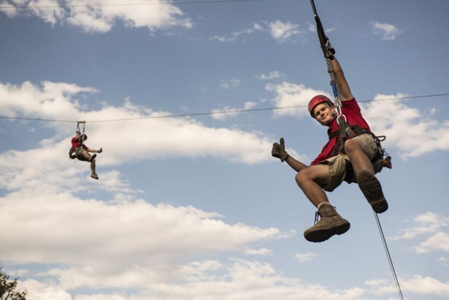 Zipline Tour: Colo-Rad - The 90-minute rhythm: five zipline runs plus short trail breaks