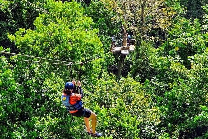 Zipline with Waterfalls and Lunch, Amber Cove and Taino Bay - Port-day logistics from Amber Cove or Taino Bay, without the stress