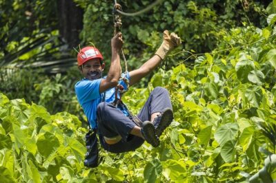 Zone A + B PACKAGE Zipline Adventure Experience - The main act: 11 ziplines, a 1.2 km course, and a 60m rappel